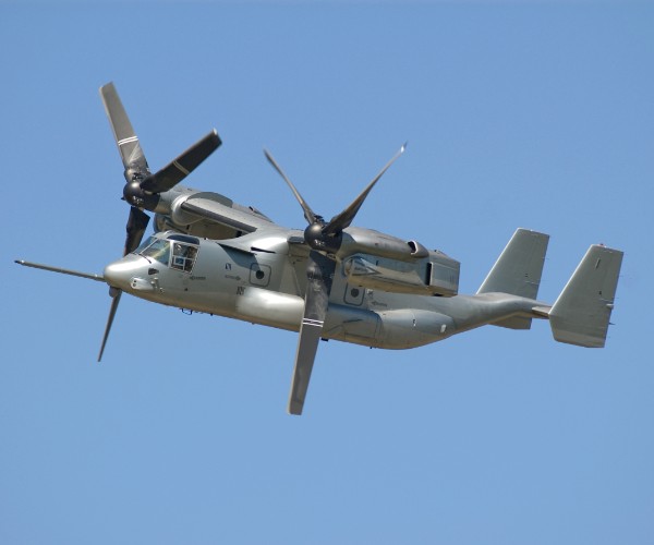 Gore cables & materials in a V-22 Osprey helicopter.