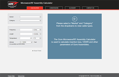 Microwave/RF Assembly Calculator and Conversion Tool